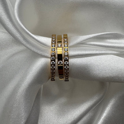 Trio d‘Oro Ring Set