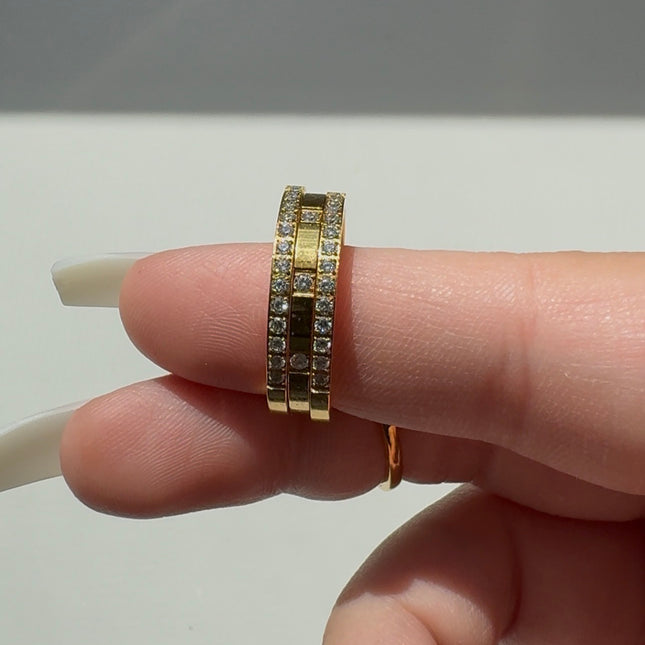 Trio d‘Oro Ring Set