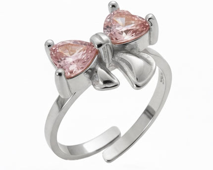 Améline Bow Ring • Pink