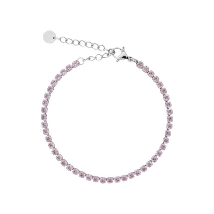 Tennis Bracelet • Pink