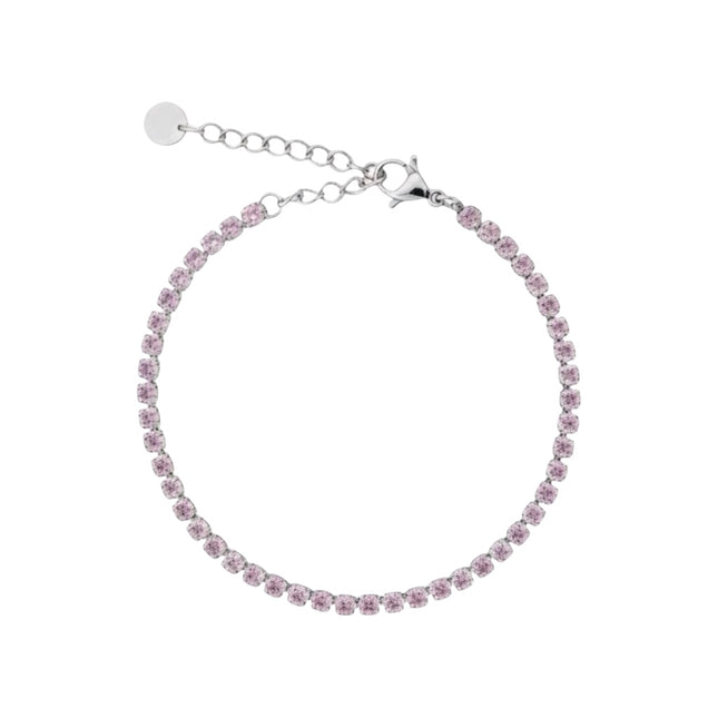 Tennis Bracelet • Pink
