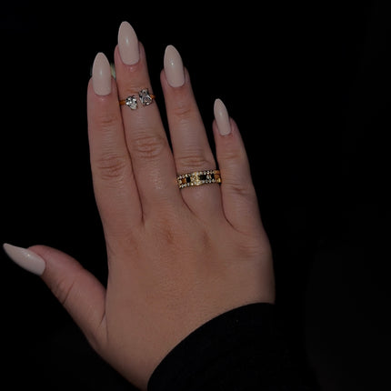 Trio d‘Oro Ring Set