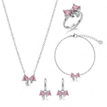 Améline Bow Set • Pink
