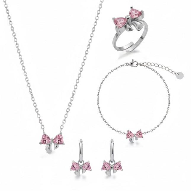Améline Bow Set • Pink