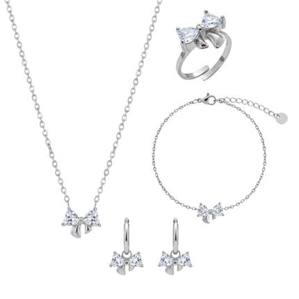 Améline Bow Set • White